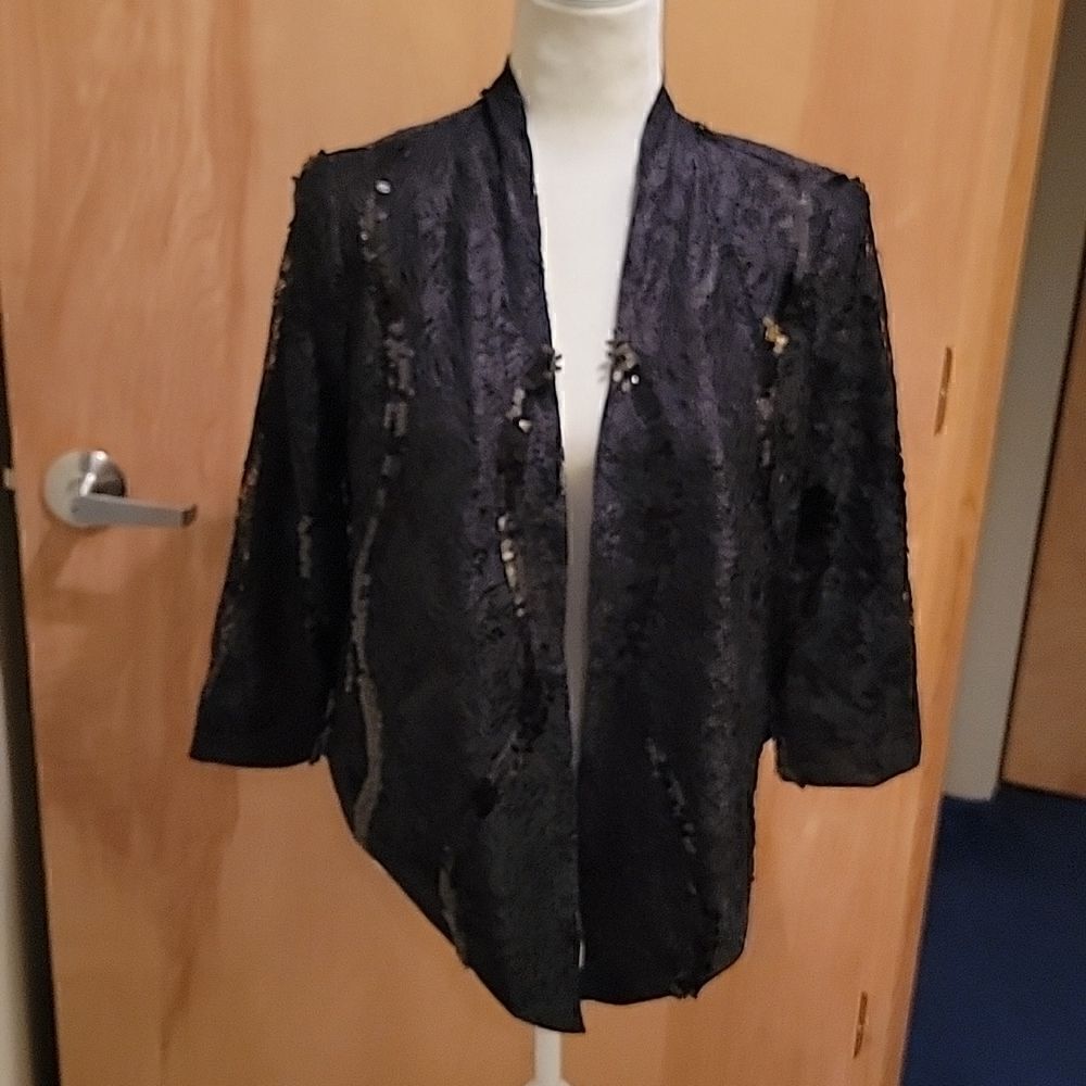 NWT Alberto Mikali sequin jacket